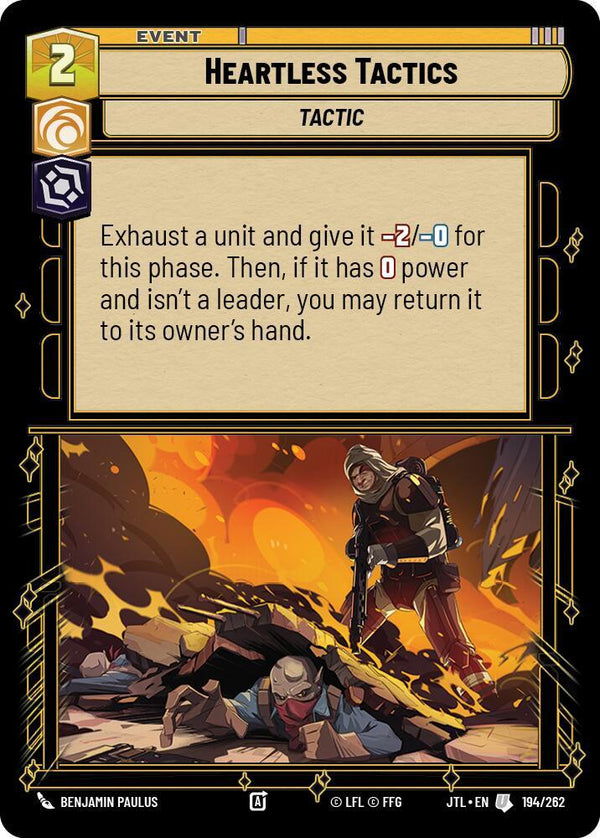 Heartless Tactics - Star Wars Unlimited
