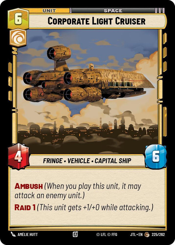 Corporate Light Cruiser - Star Wars Unlimited