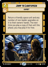 Jump to Lightspeed (JTL 232/262) - Star Wars Unlimited