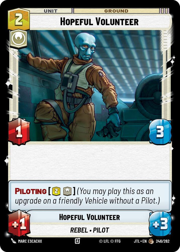 Hopeful Volunteer - Star Wars Unlimited