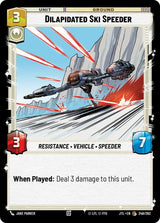 Dilapidated Ski Speeder - Star Wars Unlimited
