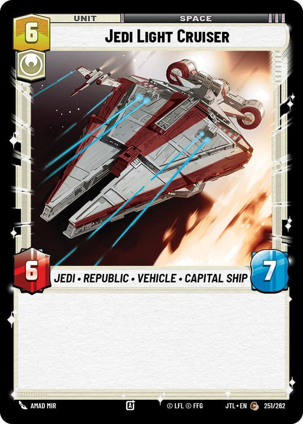 Jedi Light Cruiser - Star Wars Unlimited