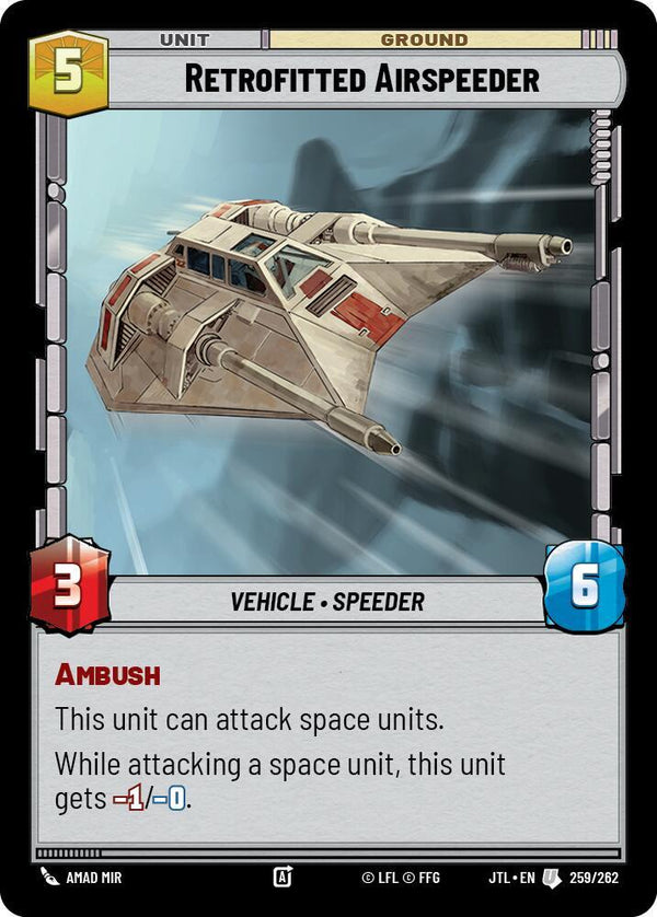 Retrofitted Airspeeder - Star Wars Unlimited