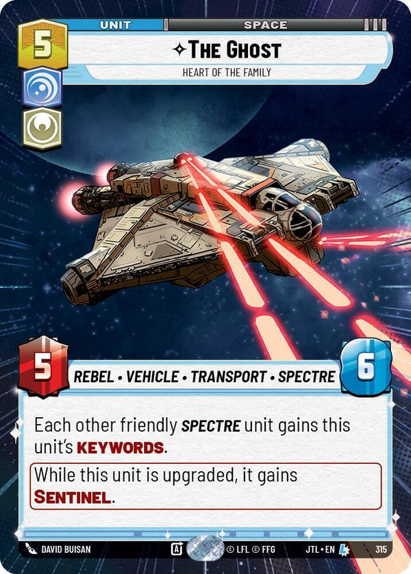 The Ghost - Heart of the Family (Hyperspace) - Star Wars Unlimited
