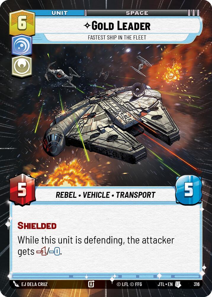 Gold Leader - Fastest Ship in the Fleet (Hyperspace)