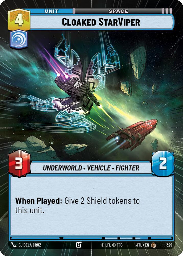 Cloaked StarViper (Hyperspace) - Star Wars Unlimited