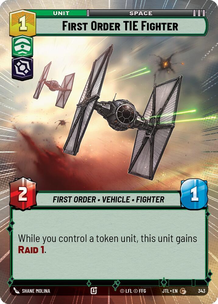 First Order TIE Fighter (Hyperspace)