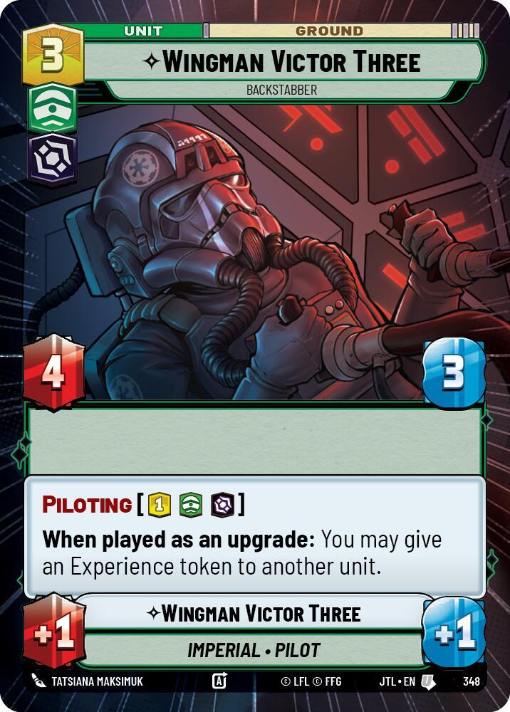 Wingman Victor Three - Backstabber (Hyperspace)