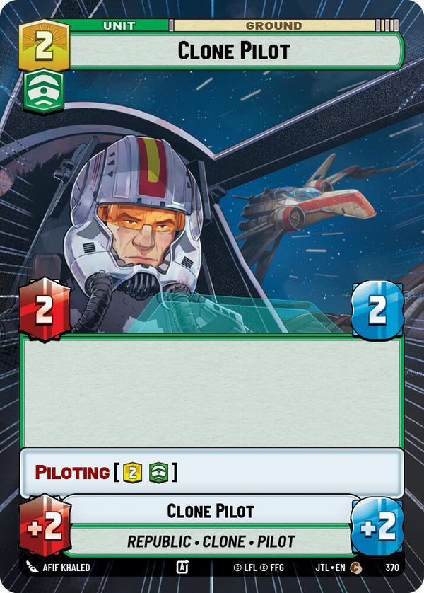 Clone Pilot (Hyperspace) - Star Wars Unlimited