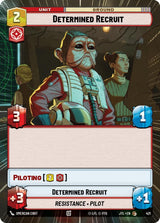 Determined Recruit (Hyperspace) - Star Wars Unlimited
