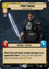 Moff Gideon - I Know Everything (Hyperspace) - Star Wars Unlimited