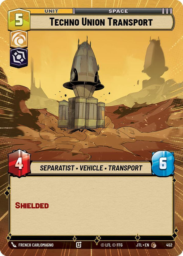 Techno Union Transport (Hyperspace) - Star Wars Unlimited