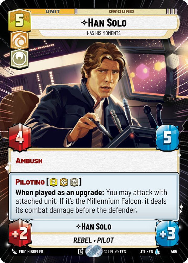 Han Solo - Has His Moments (Hyperspace) - Star Wars Unlimited