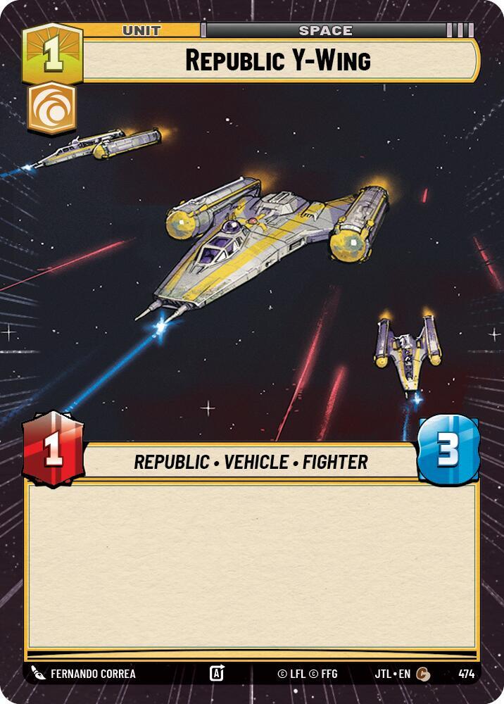 Republic Y-Wing (Hyperspace)