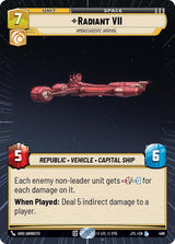 Radiant VII - Ambassadors' Arrival (Hyperspace) - Star Wars Unlimited
