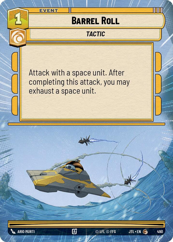 Barrel Roll (Hyperspace) - Star Wars Unlimited