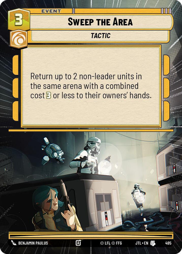 Sweep the Area (Hyperspace) - Star Wars Unlimited
