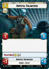 Hopeful Volunteer (Hyperspace) - Star Wars Unlimited