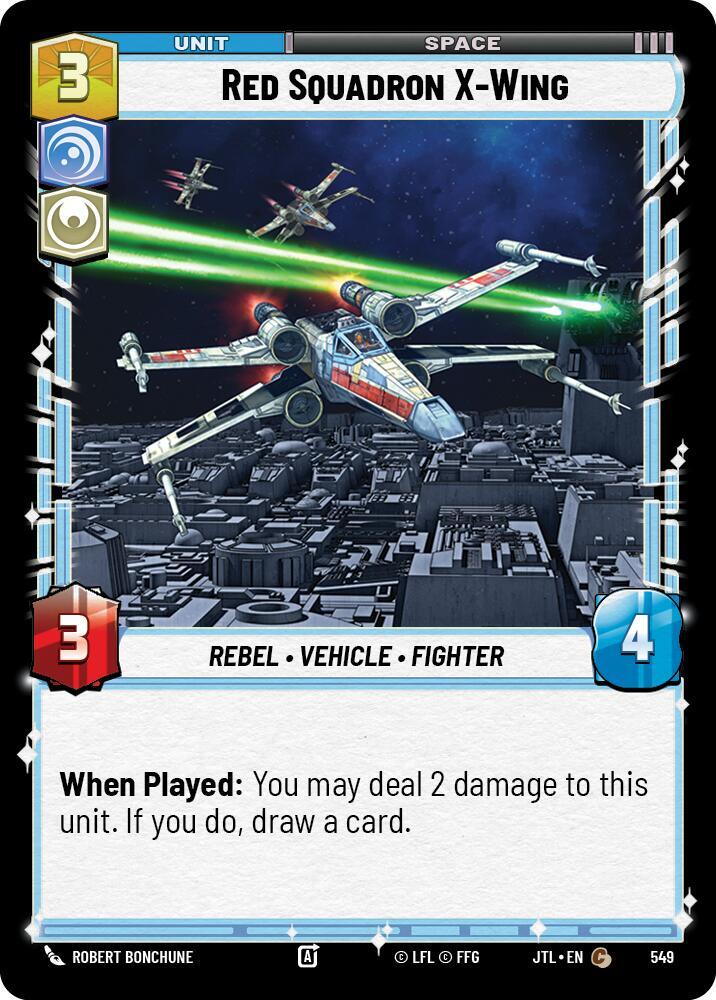 Red Squadron X-Wing (Foil)