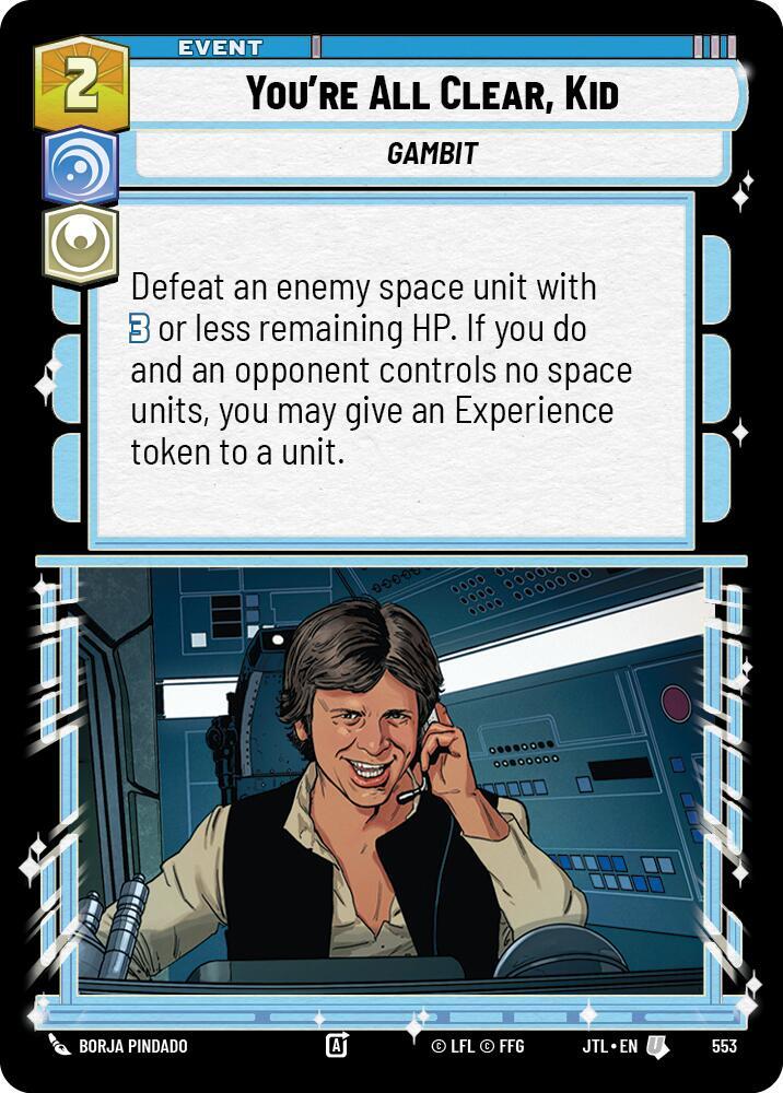 You're All Clear, Kid (Foil)