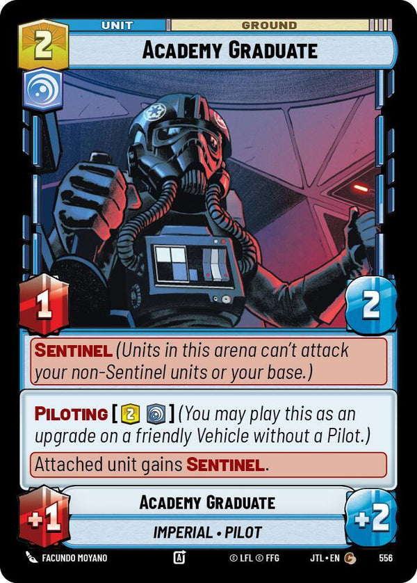 Academy Graduate (Foil) (JTL 556) - Star Wars Unlimited