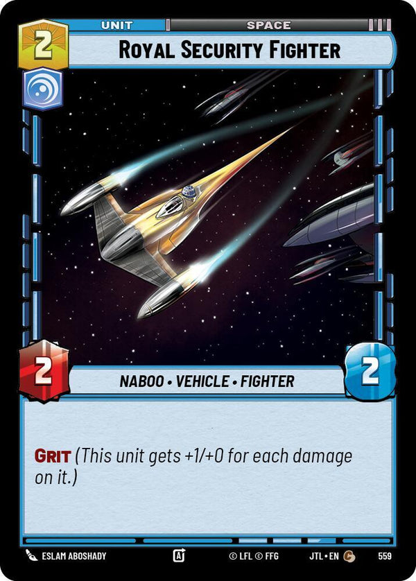 Royal Security Fighter (Foil) - Star Wars Unlimited