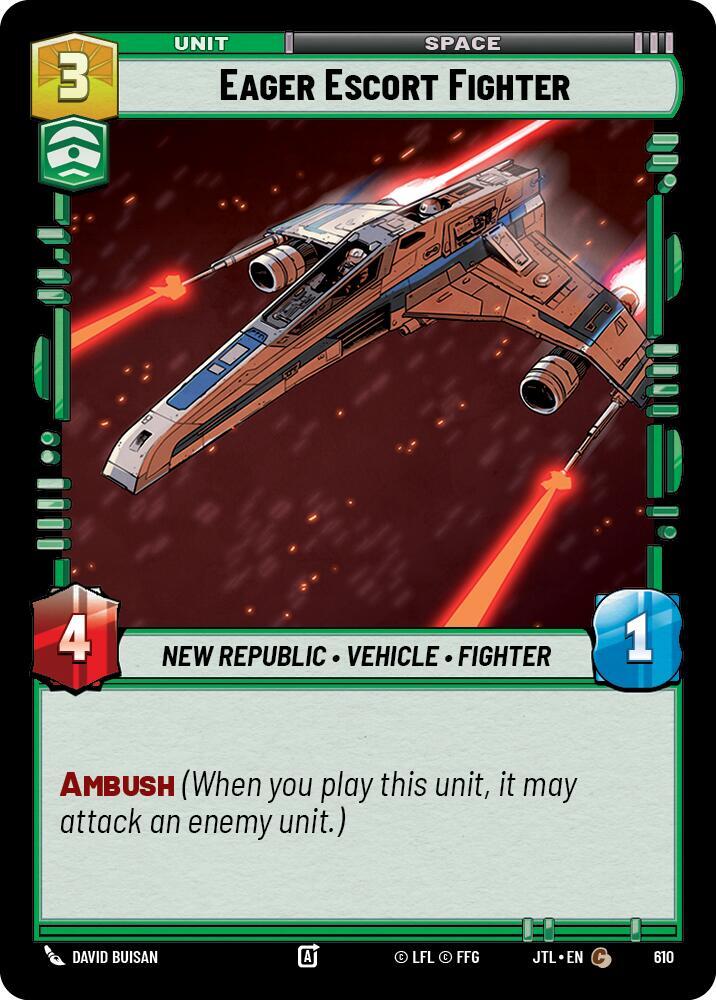 Eager Escort Fighter (Foil)
