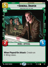 General Draven - Doing What Must Be Done (Foil) - Star Wars Unlimited