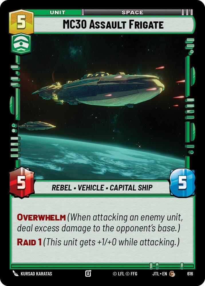 MC30 Assault Frigate (Foil)