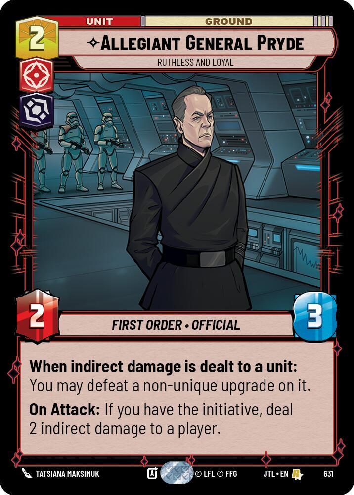 Allegiant General Pryde - Ruthless and Loyal (Foil)