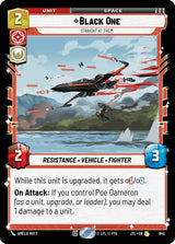 Black One - Straight At Them (Foil) - Star Wars Unlimited