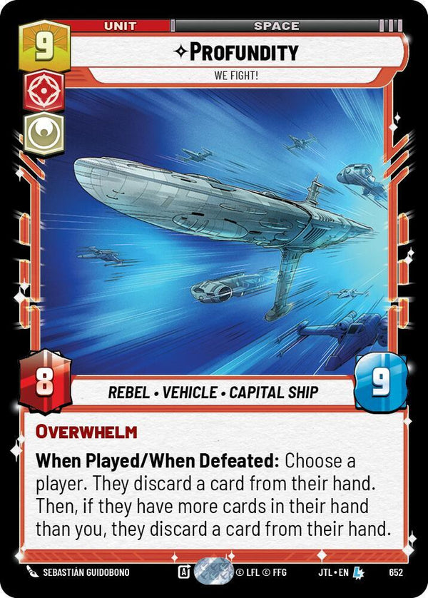 Profundity - We Fight! (Foil) - Star Wars Unlimited