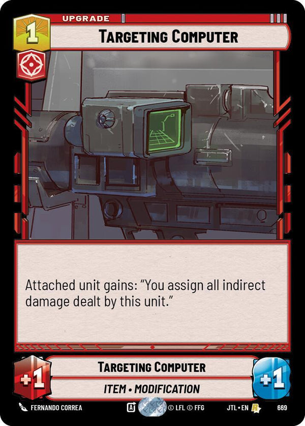 Targeting Computer (Foil) - Star Wars Unlimited