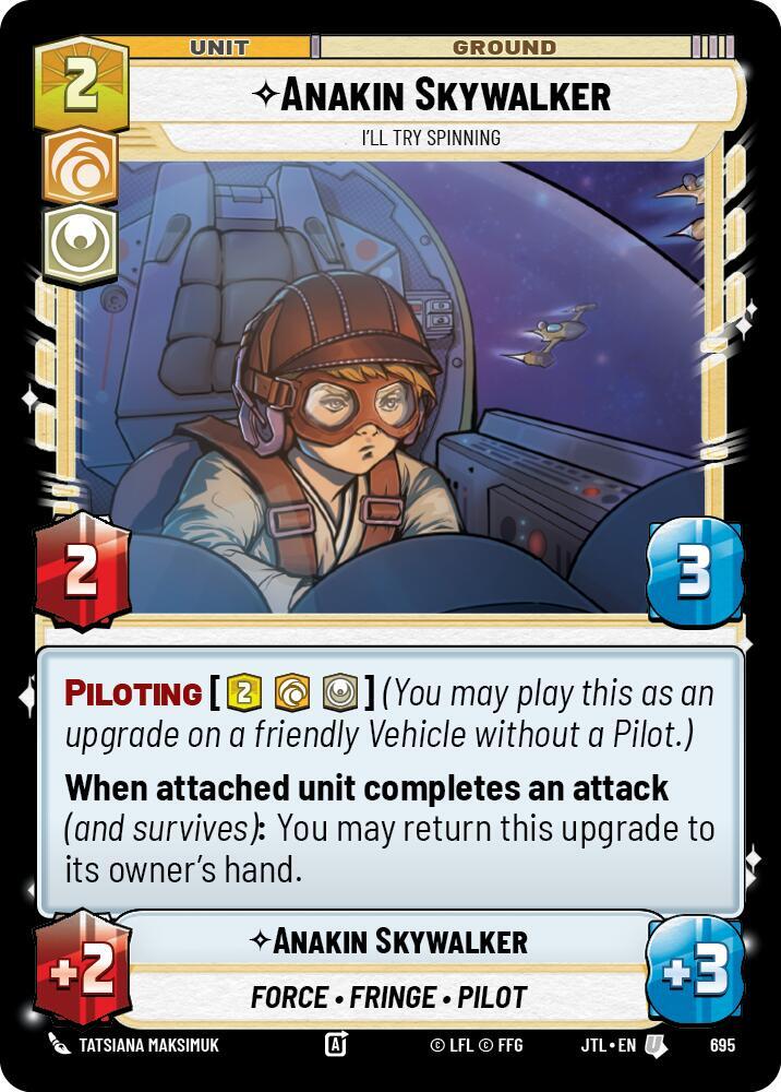 Anakin Skywalker - I'll Try Spinning (Foil)