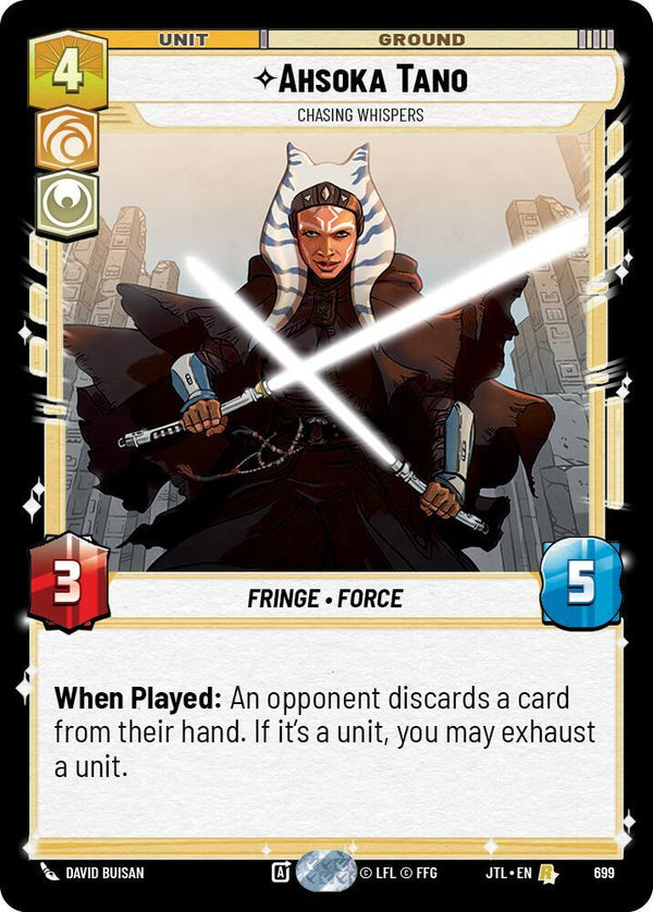 Ahsoka Tano - Chasing Whispers (Foil) - Star Wars Unlimited