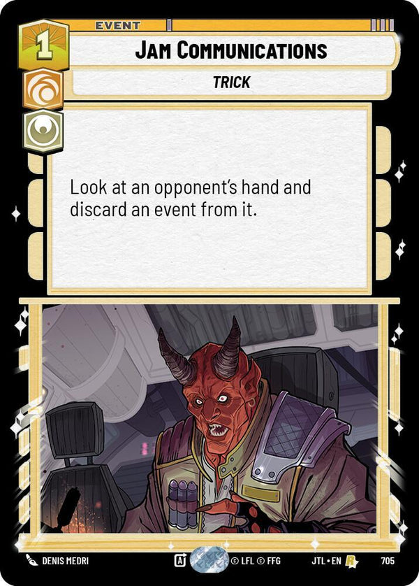 Jam Communications (Foil) - Star Wars Unlimited