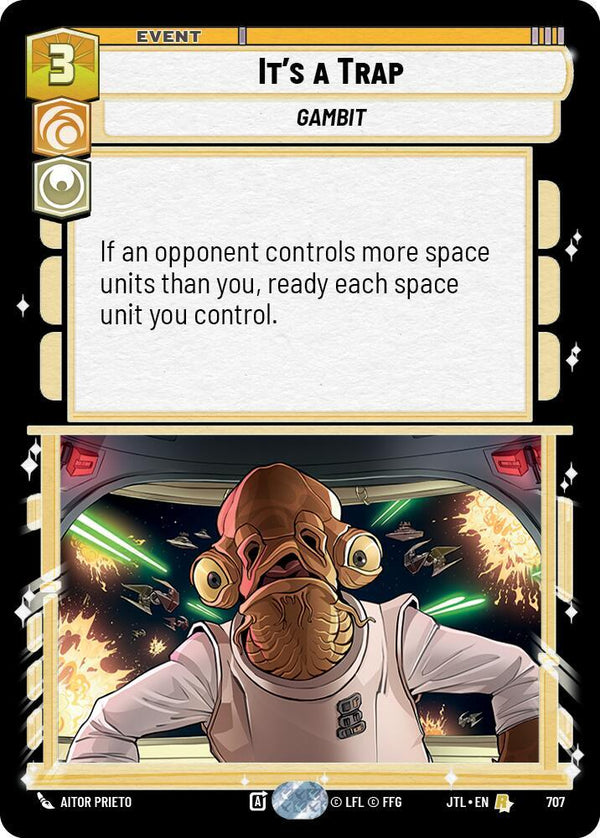 It's a Trap (Foil) - Star Wars Unlimited