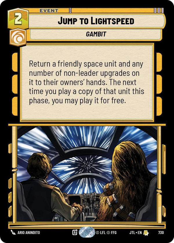 Jump to Lightspeed (Foil) - Star Wars Unlimited