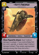 Fett's Firespray - Feared Silhouette (738) (738) [Jump to Lightspeed]