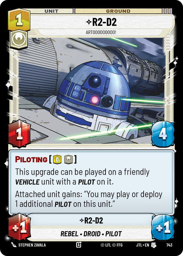R2-D2 - Artooooooooo! (Foil) - Star Wars Unlimited