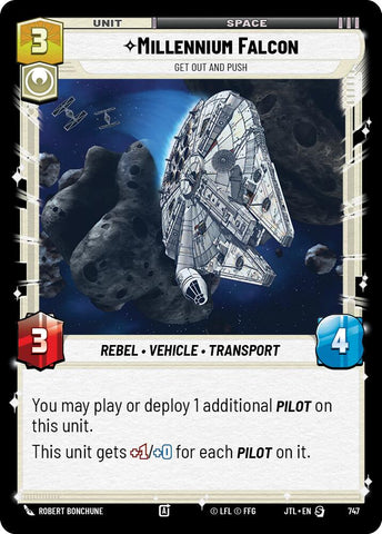 Millennium Falcon - Get Out And Push (747) (747) [Jump to Lightspeed]