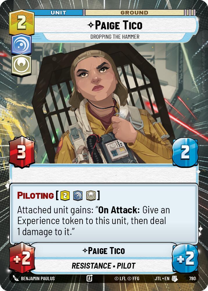 Paige Tico - Dropping the Hammer (Hyperspace Foil)