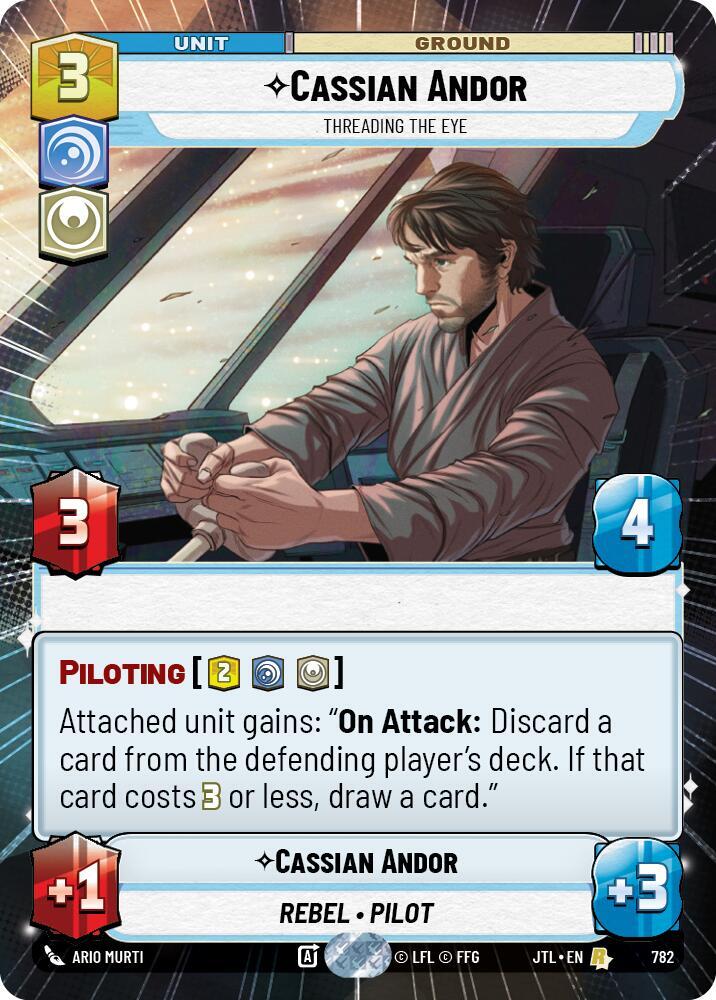 Cassian Andor - Threading the Eye (Hyperspace Foil)