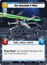 Red Squadron X-Wing (Hyperspace Foil) - Star Wars Unlimited