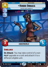 Hondo Ohnaka - Superfluous Swindler (Hyperspace Foil) - Star Wars Unlimited