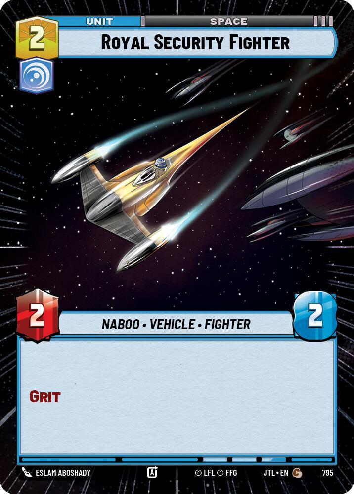 Royal Security Fighter (Hyperspace Foil)