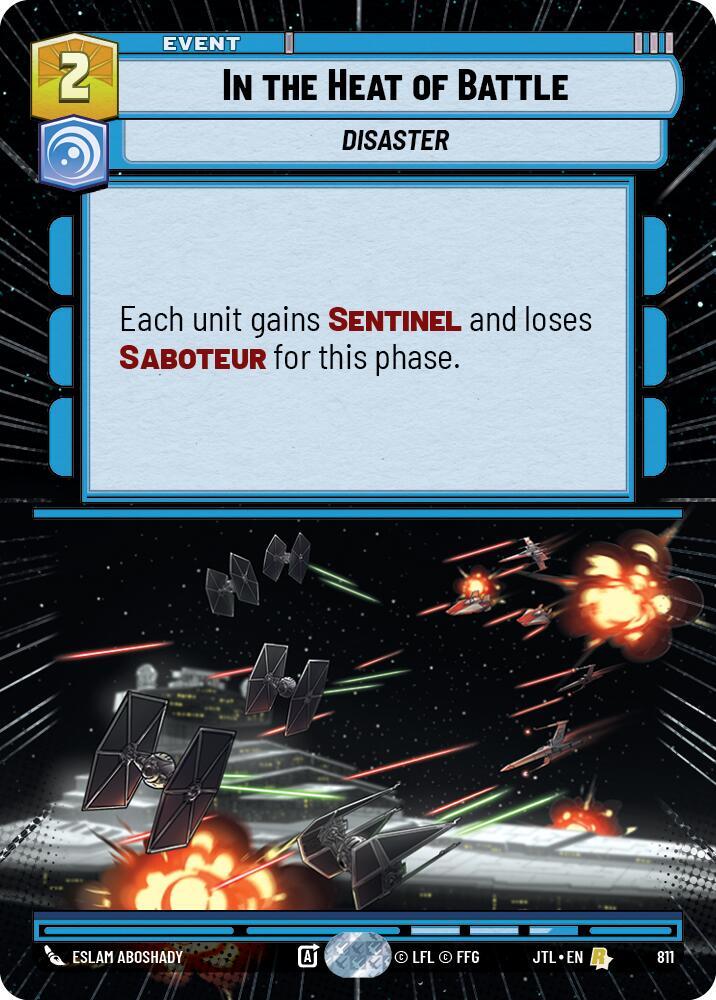 In the Heat of Battle (Hyperspace Foil)