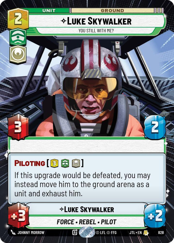Luke Skywalker - You Still With Me? (Hyperspace Foil) - Star Wars Unlimited