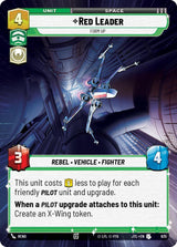 Red Leader - Form Up (Hyperspace Foil) - Star Wars Unlimited