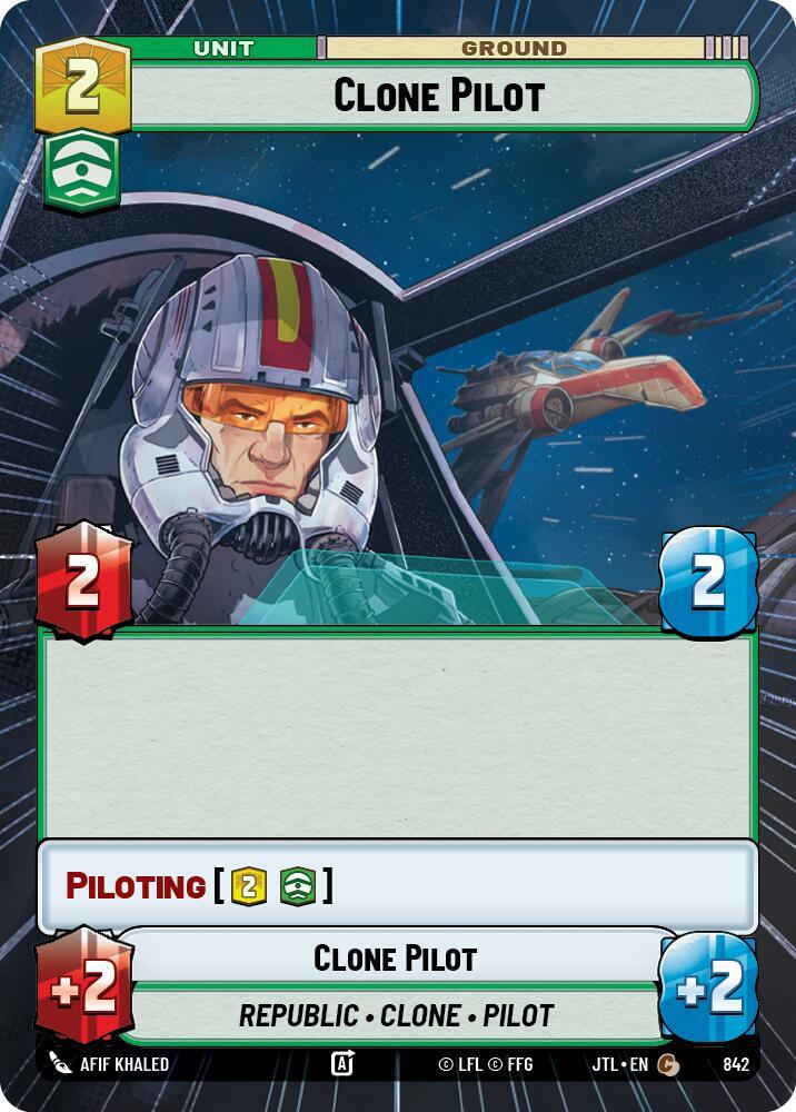 Clone Pilot (Hyperspace Foil)